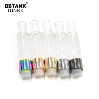 1.0ml ceramische Oliepatroon 510 Draadcbd Olie Vape Pen With Glass Tank