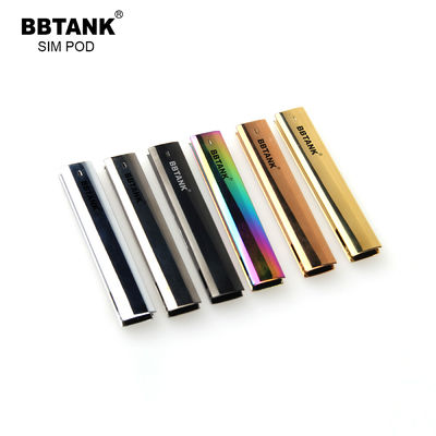 FCC CBD Olieverstuiver Pen Aluminium Alloy, de Slanke Vlakke Vape Pen van 1gram