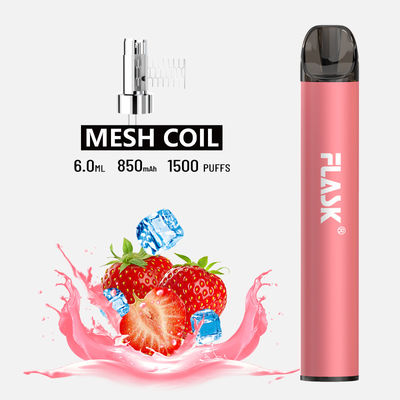 Rol van het de Pen1500puffs netwerk van Vape van de F900p6 de Vlotte Luchtstroom beschikbare