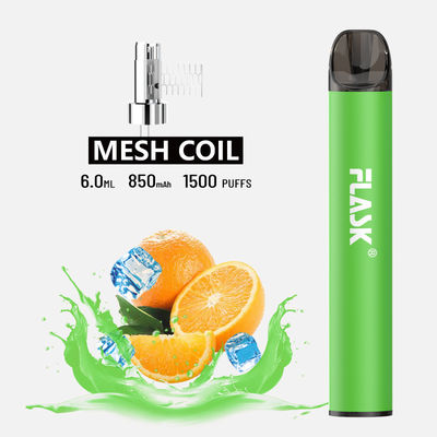 Rol van het de Pen1500puffs netwerk van Vape van de F900p6 de Vlotte Luchtstroom beschikbare