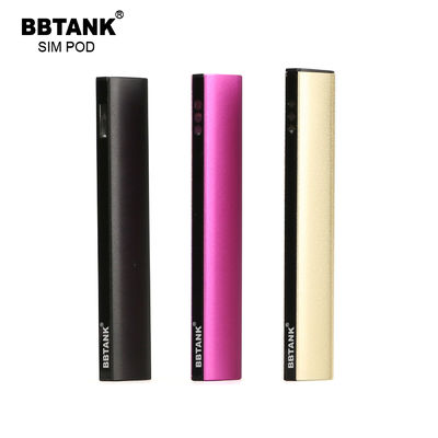 De delta 8 cartridgedisposable oliethc/cbd 0.5ml/1.0ml olie allerlei kleuren vape sluit met het laden van perceel op