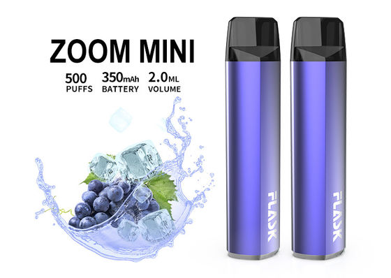 Zuiver het Systeemapparaat 500 Rookwolken Beschikbare Vape van de Aroma's2.0ml 350mAh Peul