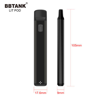 het Beschikbare Vape Apparaat van 1gram THC, de Navulbare Beschikbare Vape Stok van CBD