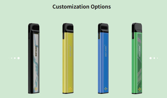 Hete nieuwe het verkopen damp mods vape plus van de de peulbatterij van de cbd thc etherische olie vape van de de roltechnologie ceramische de verstuiverspeul