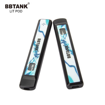 Volledige Gram530mah Slanke Delta 10 Beschikbare Vape Pen Ceramic Coil