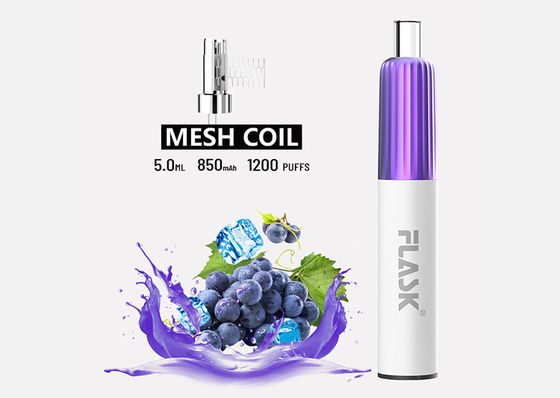 Aroma 5ml 1200 Goedgekeurde de Peulsystemen ROHS van Rookwolken Beschikbare Vape
