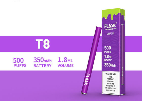 In het groot de Aroma'scafeïne van 500puffs 12/van de Stoknicsalt van Energievape de Beschikbare e-Sigaret