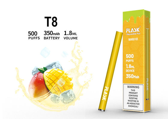 Katoenen Rol1.8ml Draagbare Elektronische Sigaret 1.5oHM Vape Pen Stick
