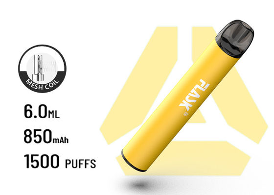 Spiraalvormige het netwerkbatterij 850Mah van VapePen 1500puffs van de F900p6 Grote Luchtstroom Beschikbare