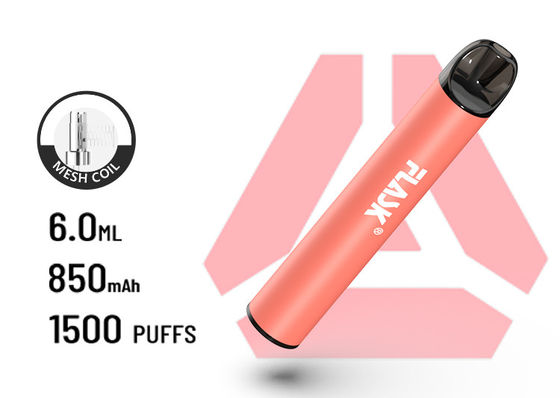 Capaciteit van de de rookwolken1500puffs meshcoil batterij 850Mah van VapePen van de F900p6 de beste Luchtstroom Beschikbare grote