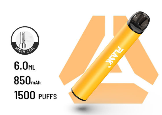 Capaciteit van de de rookwolken1500puffs meshcoil batterij 850Mah van VapePen van de F900p6 de beste Luchtstroom Beschikbare grote