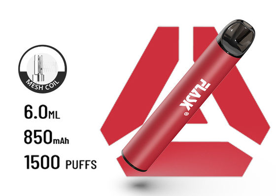 Capaciteit van de de rookwolken1500puffs meshcoil batterij 850Mah van VapePen van de F900p6 de beste Luchtstroom Beschikbare grote