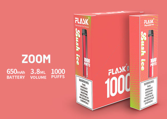 3.8ml elektronische Sigaretdamp, de Aanzetuitrustingen van 1000puffs Vape