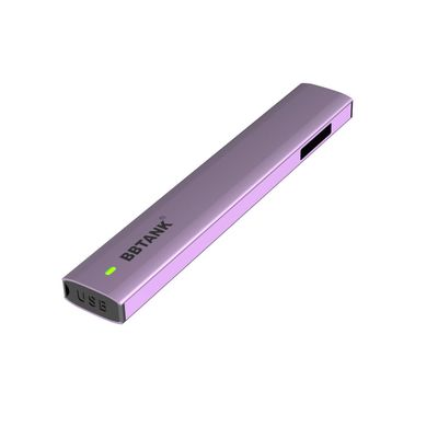 De vlakke Certificatie van het Apparatenck van 1ML THC Beschikbare Vape met Ceramische Kern