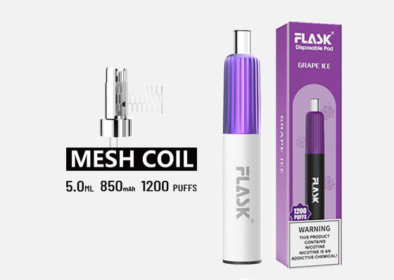 Op smaak gebrachte de Verstuiverpen van Ce 304SS, Stok van 1200 Rookwolken de Beschikbare Vape