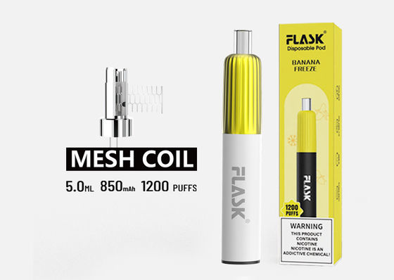 van de de Nicotine de Zout Op smaak gebrachte Verstuiver van 850mAh 2% Peulen van Pen Mesh Coil Vape Pre Filled