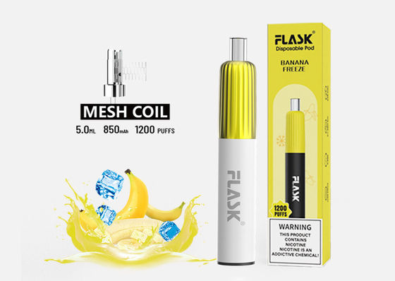 ODM 5ml Dubbele de Peulrohs Certificatie van Aroma Beschikbare Vape