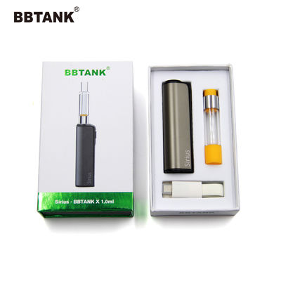 De delta 10 Patroon van de Glasolie, 0.3ml Live Resin Cannabis Vape Cartridge