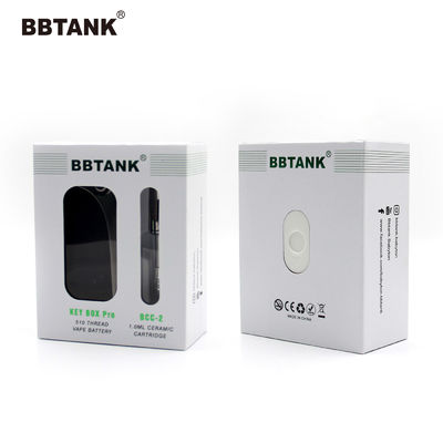 Het vernissen van Vape Pen Packaging Box, Vouwbare THC-Oliepatroon Verpakking