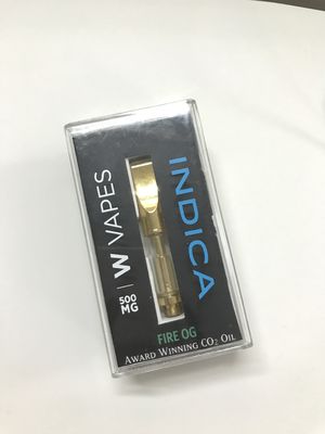 Het vernissen van Vape Pen Packaging Box, Vouwbare THC-Oliepatroon Verpakking