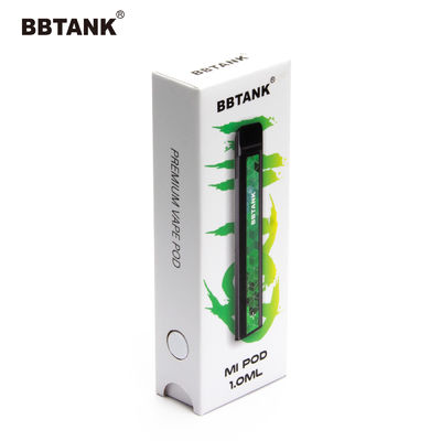 Het aangepaste 178mm Stempelen Vape Pen Packaging Box With Logo en Patronen