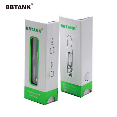 Ecodocument Karton CBD Vape Pen Boxes Embossing Printing