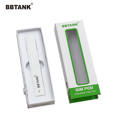 UVdeklaag Gelamineerd Art Paper Vape Pen Device-Dozenwegwerpproduct