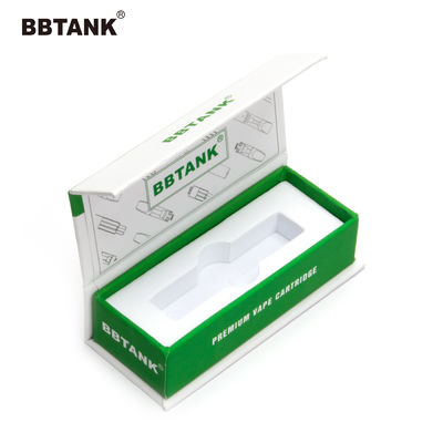Het met de hand gemaakte Art Paper Vape Pen Packaging-Wegwerpproduct van de Doos UVdeklaag