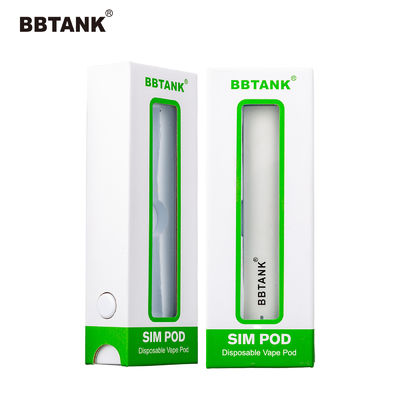 UVdeklaag Gelamineerd Art Paper Vape Pen Device-Dozenwegwerpproduct
