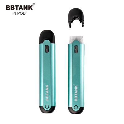 THC Beschikbare Vape BBTANK IN van de de oliepeul van het peulherladen E -e-cig 350mah de dikke van het systeem Delta 8 vape pen van de de pencbd olie