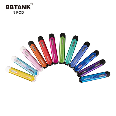 Vlakke van het de Peulapparaat van Mondstuk Beschikbare Vape de Olie Ceramische 2ml Cbd Patroon van Thc Delta 8