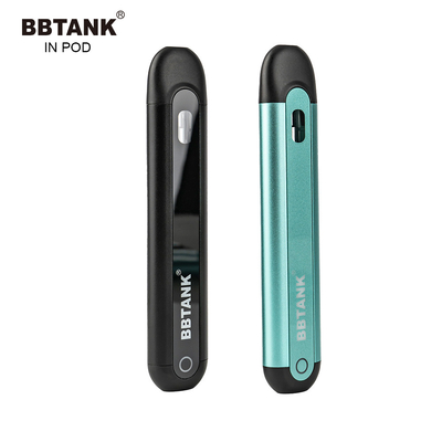 BBTANK IN van de Olie de Beschikbare Vape van het PEULthc Distillaat van de het Apparaten2ml Ceramische Rol Peul van Vape met 100%-Kwaliteitscontroleprocédés