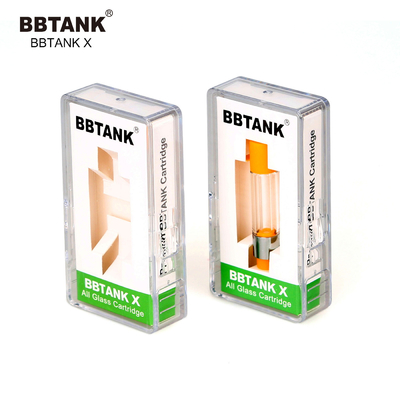 BBTANK-patroon 0.5ml 1,0 van het fabrieks paste de in het groot originele volledige glas 2,0 gram, 510 inpassen, brede waaier viscositeitsolie