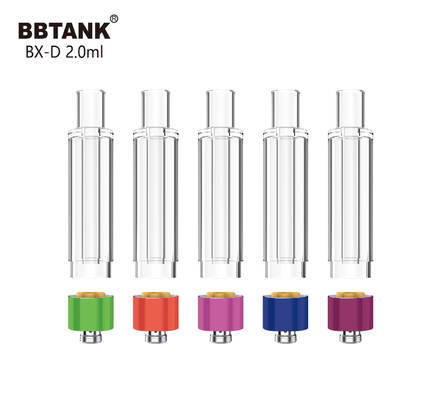 BBtank 2.0ml Al Glaspatroon 510 Draadverstuiver voor Dikke Cannabisolie