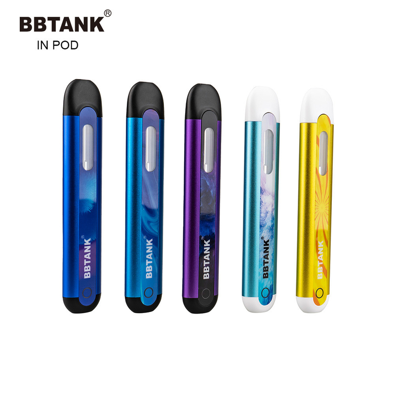 BBTANK van de de oliepen van 2 ml het Dikke apparaat van de lil vape peul Beschikbare Navulbaar IN het Embleemdelta 8 de pen CBD van de PEULdouane van Vape van de oliepeul